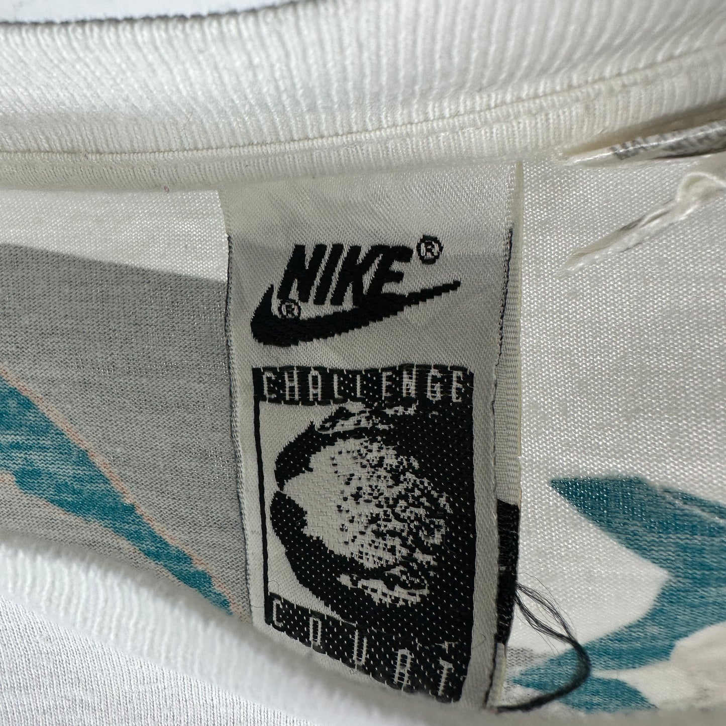 Vintage 90s Nike Andre Agassi Tennis Challenge Court Graphic T-shirt