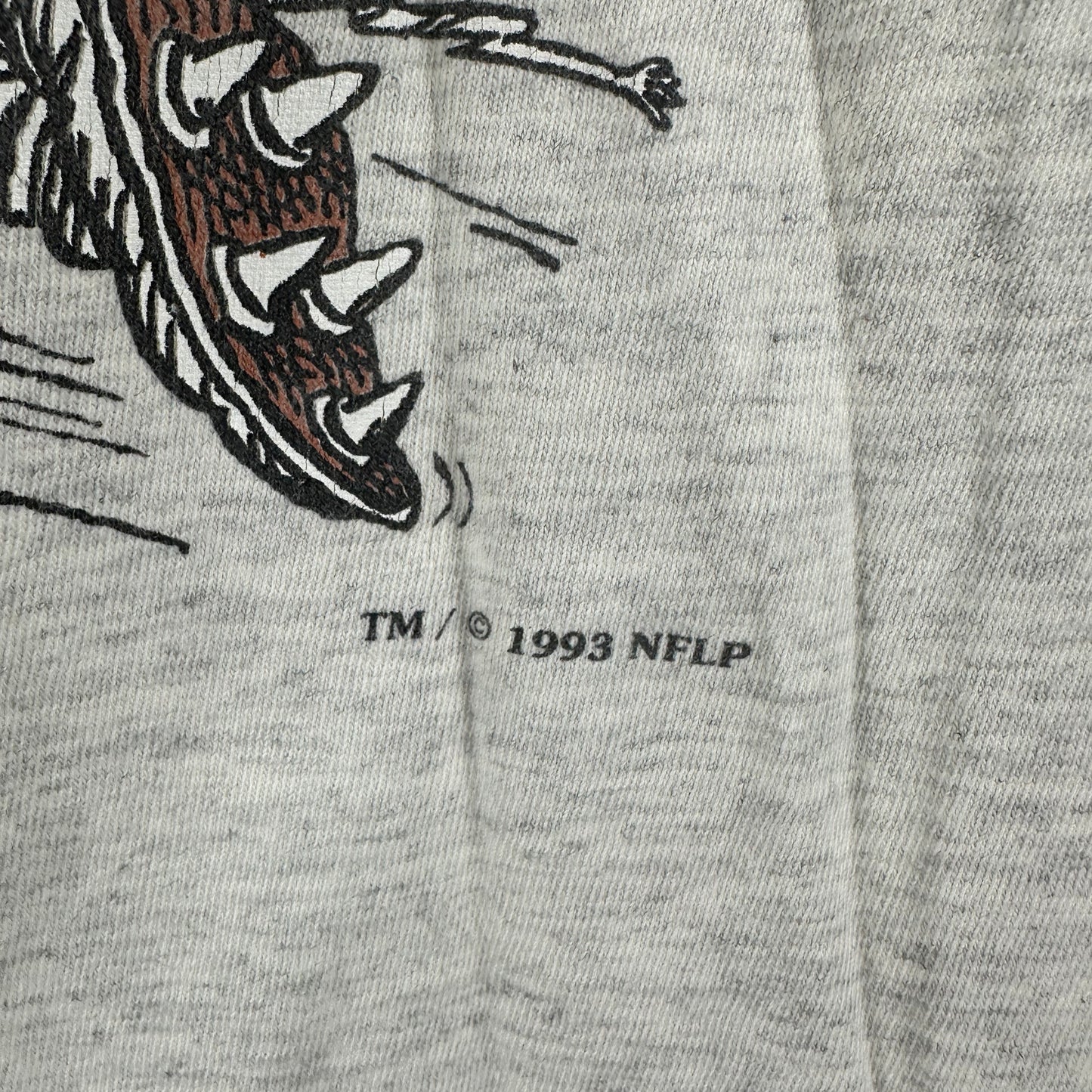 Vintage 1993 Green Bay Packers NFL Breakthrough Double Sided Graphic T-Shirt