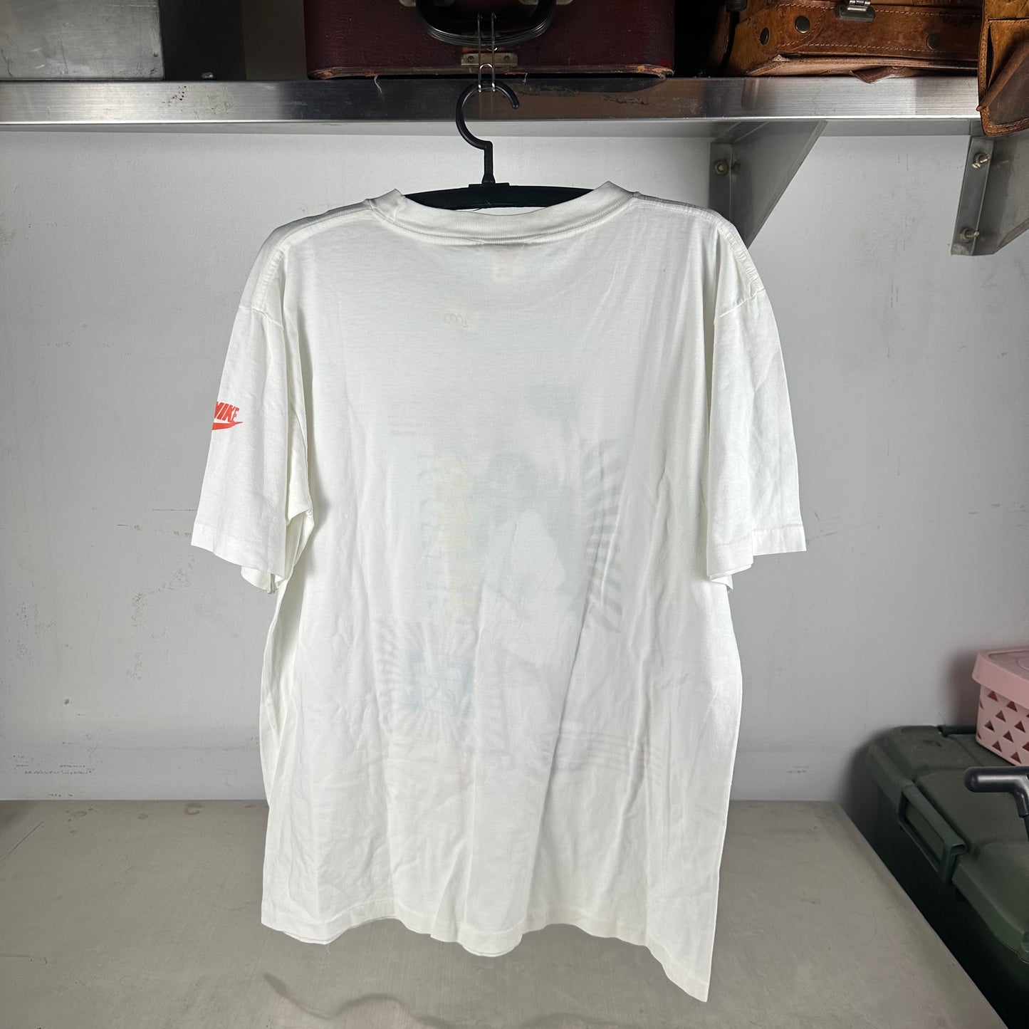 Vintage 90s Nike Tennis Andre Agassi Graphic Single Stitch T-shirt