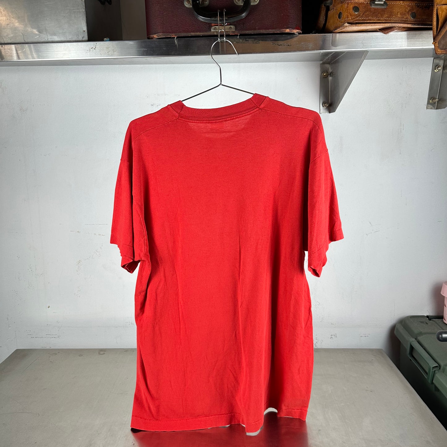 Vintage 90s Porsche Logo Embroidered Single Stitch T-shirt