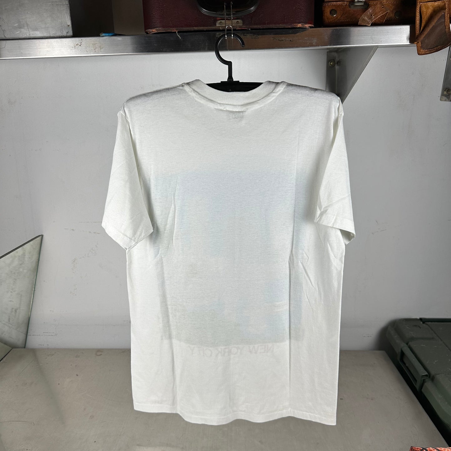 Vintage 1989 New York City NYC John Suchy Artwork Single Stitch T-Shirt