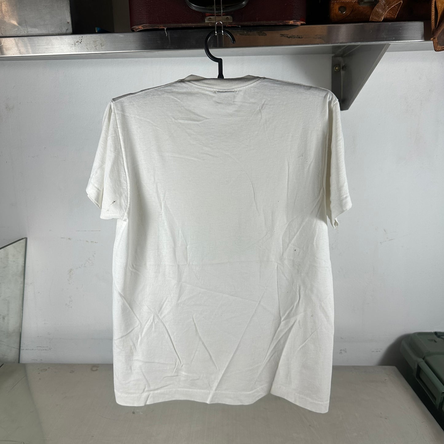 Vintage 80s Get On a Roll Louisiana Downs Graphic Single Stitch T-Shirt