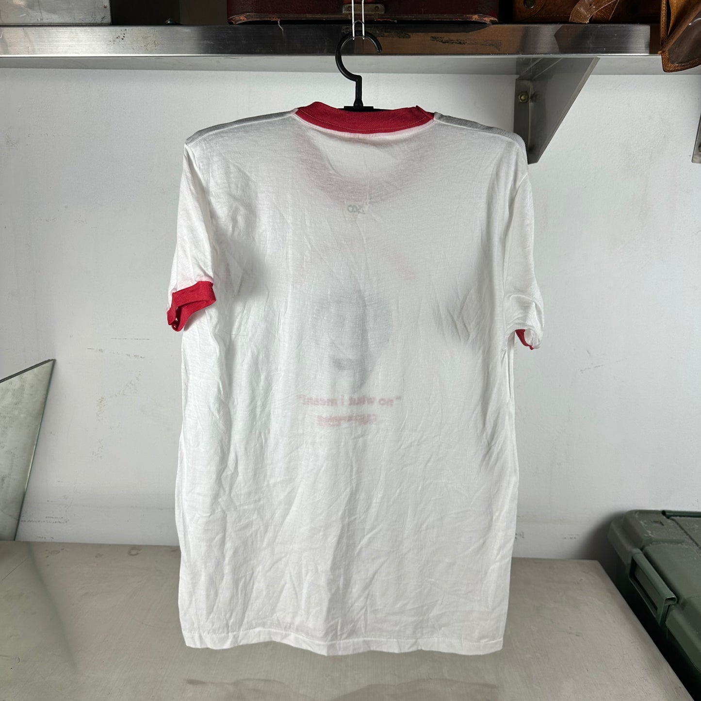 Vintage 80s Ernest P. Worrell No Whut I Mean Ringer Single Stitch T-Shirt