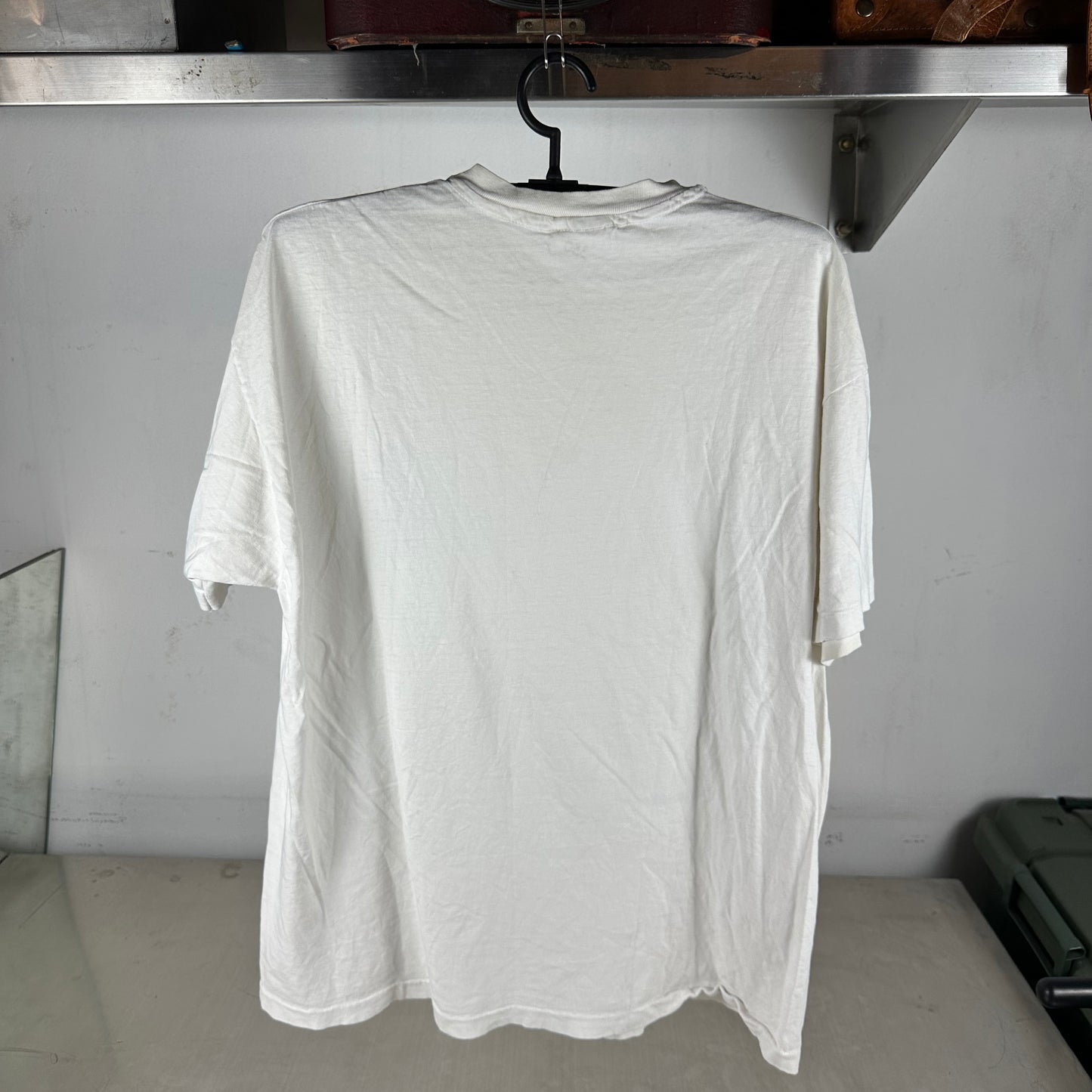 Vintage 1992 Weather Forecaster Graphic Single Stitch T-Shirt
