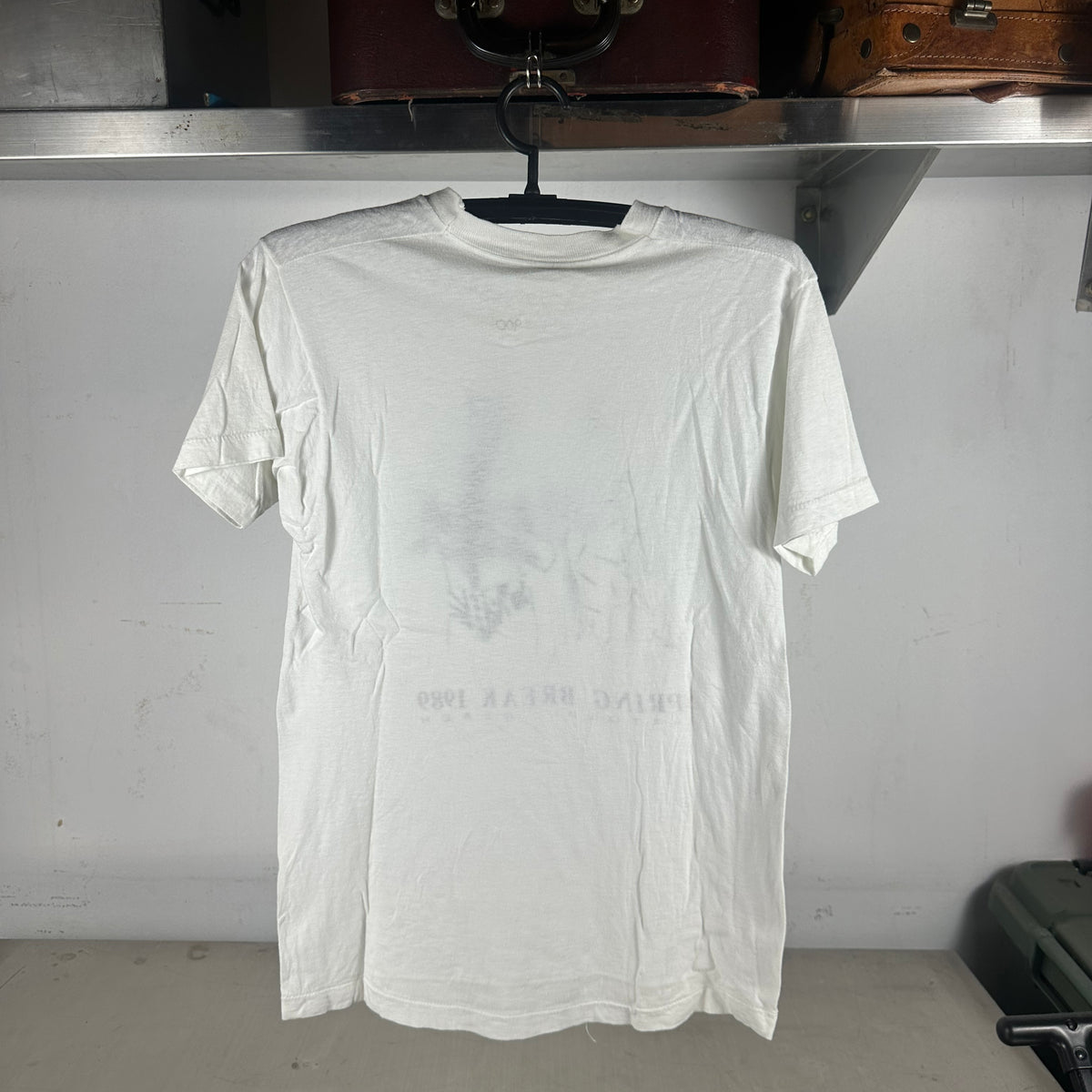 Vintage 1989 Spring Break Daytona Beach Graphic Single Stitch T-shirt