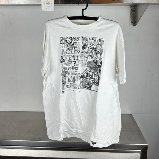 1992 Can You Pass the Acid Test? Grateful Dead Psychedelic Drug Graphic XL