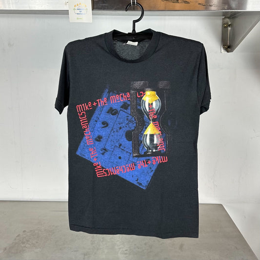 1989 Mike and the Mechanic English Rock Group Tour single stitch T-shirt
