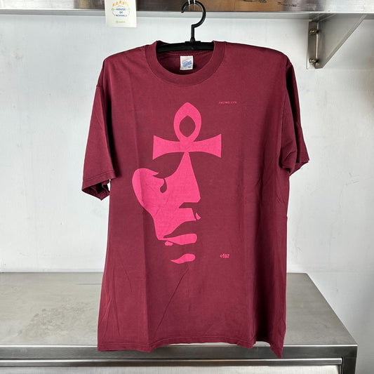 90s Facing Life Erza Zulu Art Graphic XL T-shirt