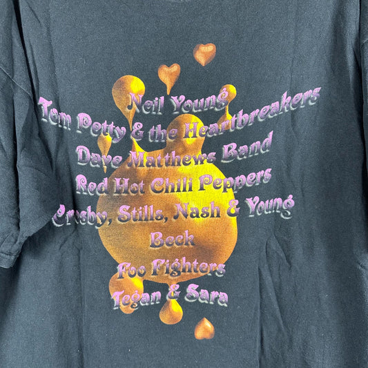 2000 Bridge School Benefit Concert single stitch T-shirt with Red Hot Chili Peppers, Foo Fighters & More