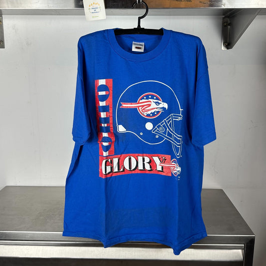 90s Ohio Glory World League Football WLAF single stitch T-shirt