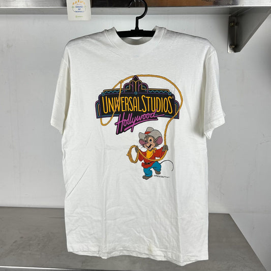 1991 Universal Studios Fievel Goes West Cartoon Movie Promo single stitch T-shirt