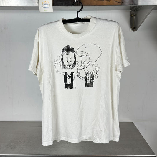 90s Beavis and Butthead Smoking Graphic T-shirt