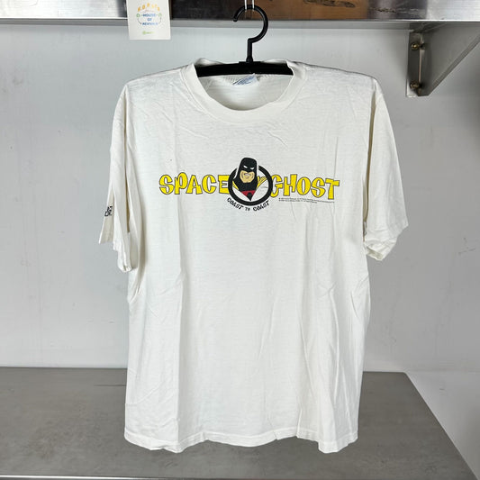 1996 Space Ghost Coast To Coast Hail Brak! Cartoon Network TV Show single stitch distressed T-shirt