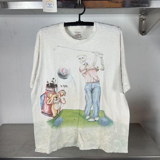 1994 Grateful Dead Golf Tour XL Distressed single stitch T-shirt