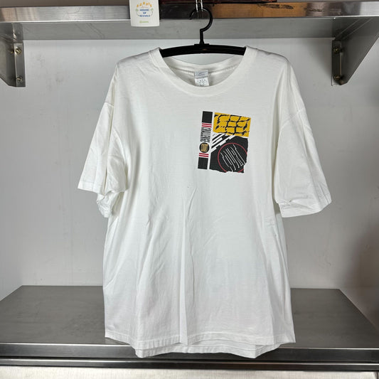 Vintage 90s Nike Tennis Challenge Court Promo XL single stitch T-shirt