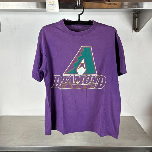 Vintage 1995 Arizona Diamondbacks Baseball Logo MLB Large single stitch T-shirt