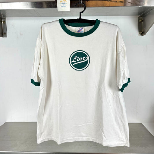 Vintage 1995 Live American Rock Band XL Single stitch T-shirt
