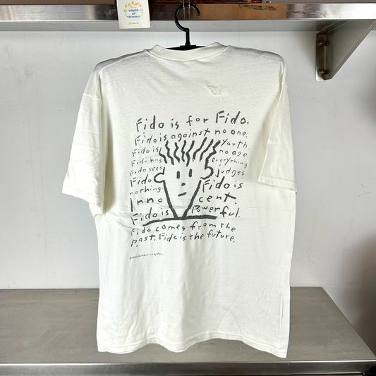 Vintage 1985 Fido Dido Perfumery Cartoon Artwork T-shirt
