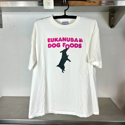Vintage 90s Eukanuba Dog Foods Cute Promo Single Stitch XL T-shirt