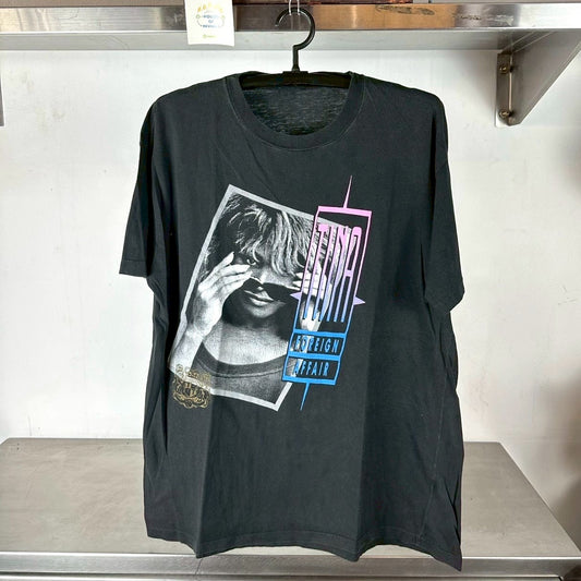 Vintage 90s Tina Turner Foreign Affair Europe Tour Single Stitch XL T-Shirt