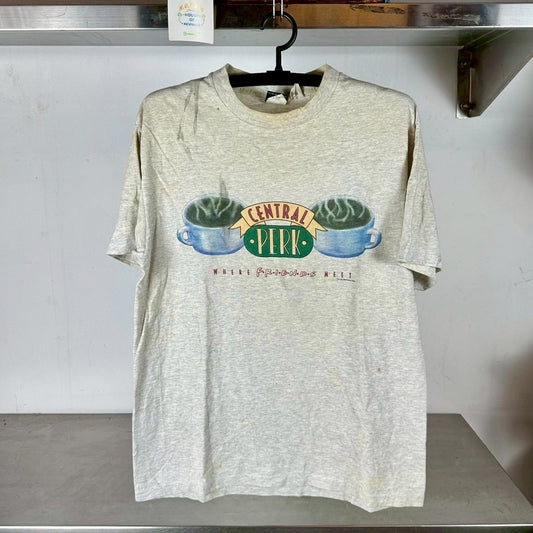 Vintage 1995 Friends TV Show Central Park Promo Large single stitch T-shirt