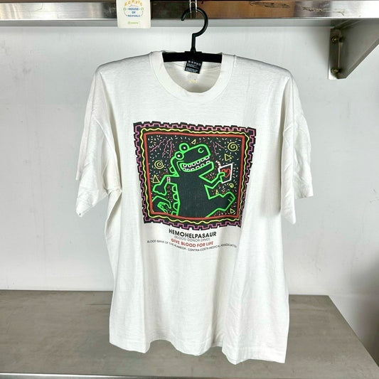 Vintage 90s Celebrate Difference Colors Race Artwork XL Single Stitch Shirt