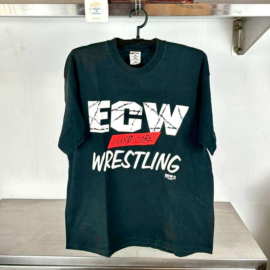 Vintage 90s ECW Hard Core Wrestling It's Not for Everyone Promo XL Single Stitch T-shirt