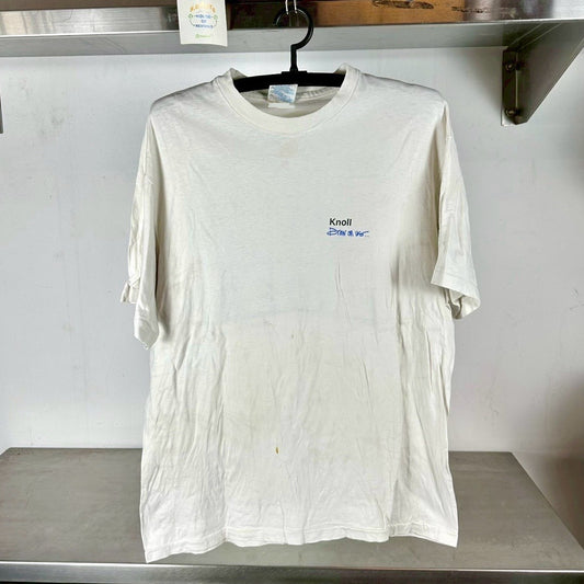 Vintage 90s Knoll Studio Draw On Us Furniture Artwork Large single stitch shirt