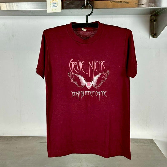Vintage 1983 Stevie Nicks Don't Blame It on Me Fleetwood Mac Singer M T-shirt