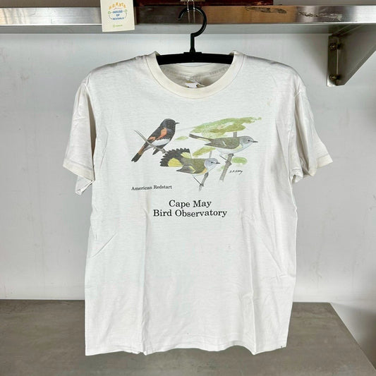 Vintage 90s Cape May Bird Observatory Nature Artwork T-shirt