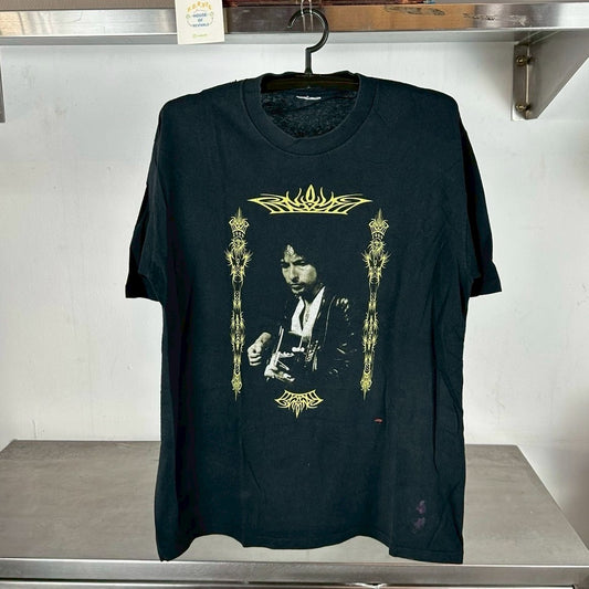 Vintage 90s Bob Dylan Tour Concert Singer Promo L Single Stitch T-shirt