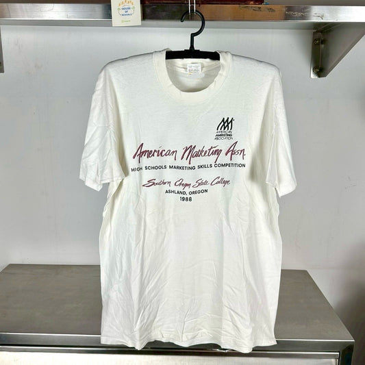 Vintage 1988 McDonald's American Marketing Association XL single stitch T-shirt