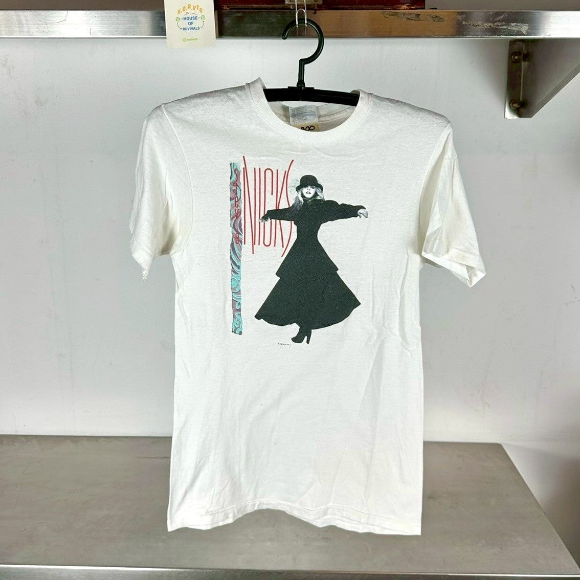 Vintage 1986 Stevie Nicks Fleetwood Mac Rock a Little World Tour Single Stitch T-Shirt