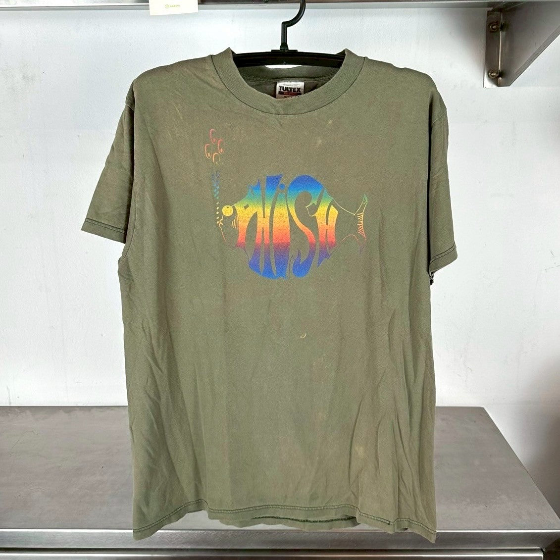 Vintage 1996 Phish Grateful Dead Summer Tour Rock Band Large T-Shirt