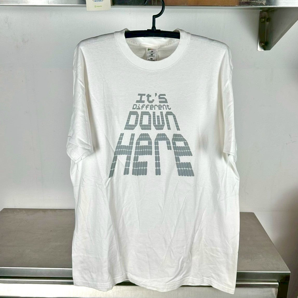 Vintage 2002 EA Sports It's Different Down Here Video Game Promo XL T-Shirt