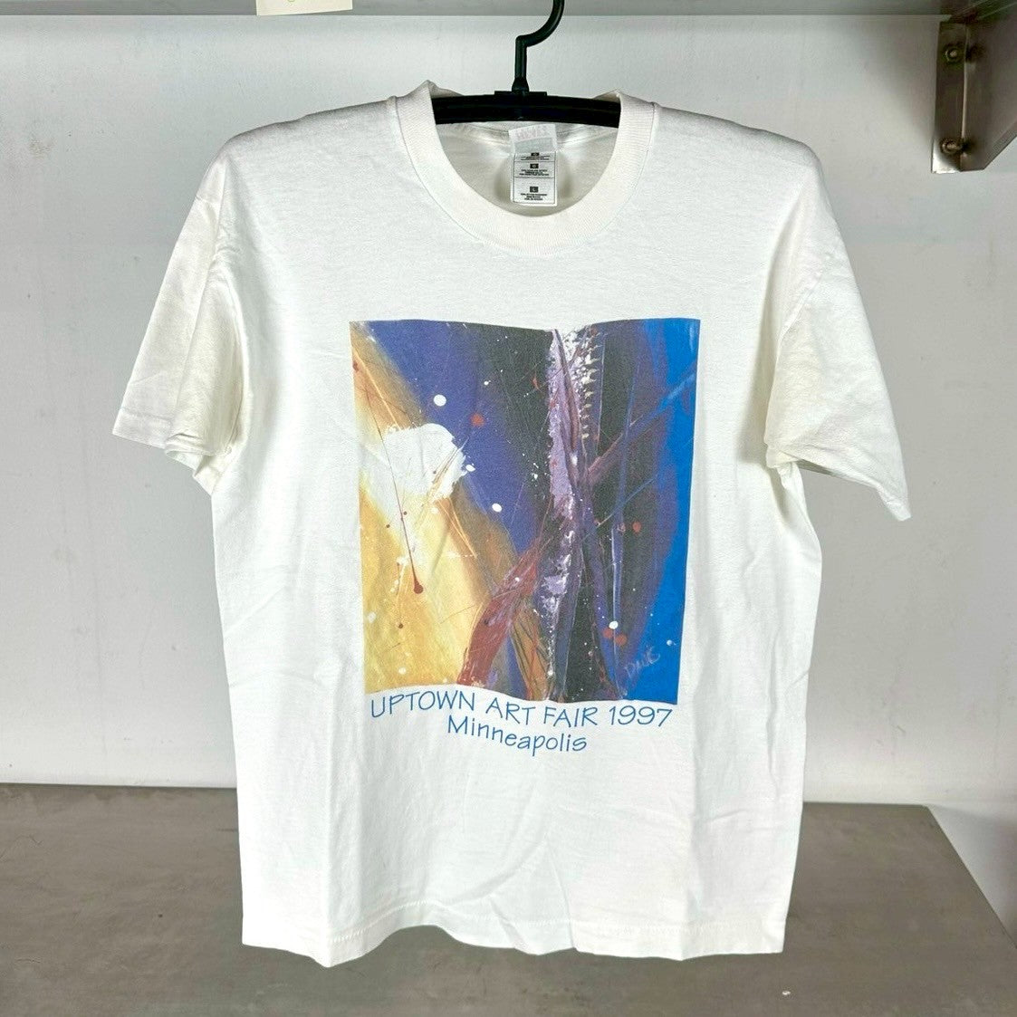 Vintage 1997 Uptown Art Fair Minneapolis Artwork Single Stitch T-Shirt
