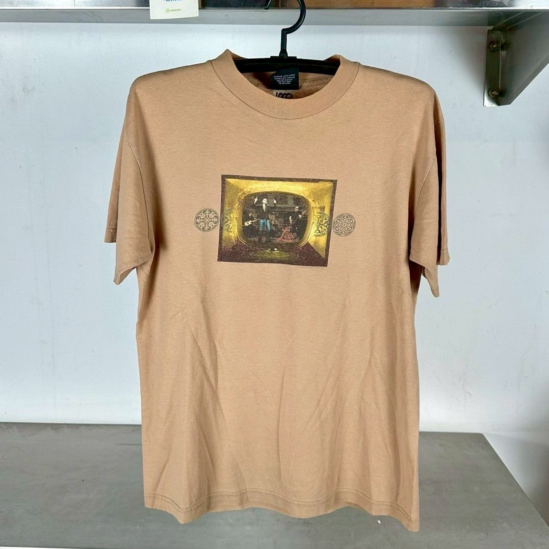 Vintage 90s Live Alternative Rock Band Giant Tag Medium T-Shirt