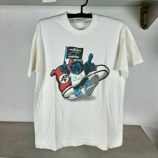 Vintage 1997 Carolina Panthers NFC Champions NFL Large T-Shirt