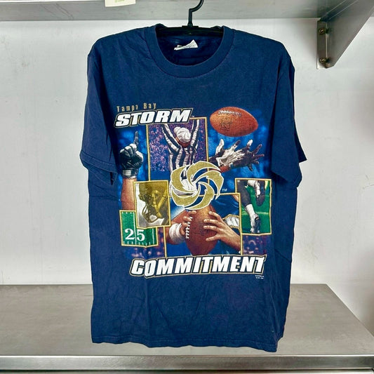 Vintage 1997 Tampa Bay Storm Football AFL T-Shirt