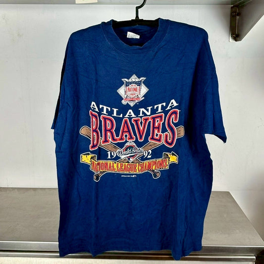 Vintage 1999 Atlanta Braves Baseball MLB T-shirt