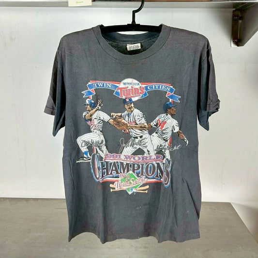 Vintage 1991 Minnesota Twins World Champions MLB T-shirt