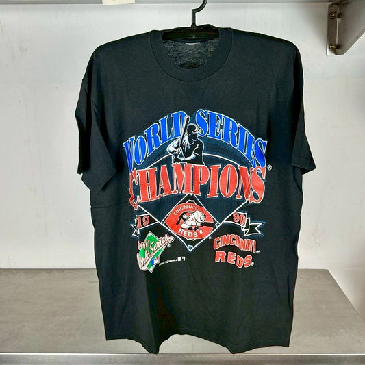 Vintage 1990 Cincinnati Reds World Series Champions MLB T-shirt