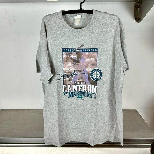 Vintage 2002 Seattle Mariners Mike Cameron MLB T-shirt