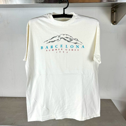 Vintage 1992 Barcelona Olympics Summer Games Artwork T-shirt