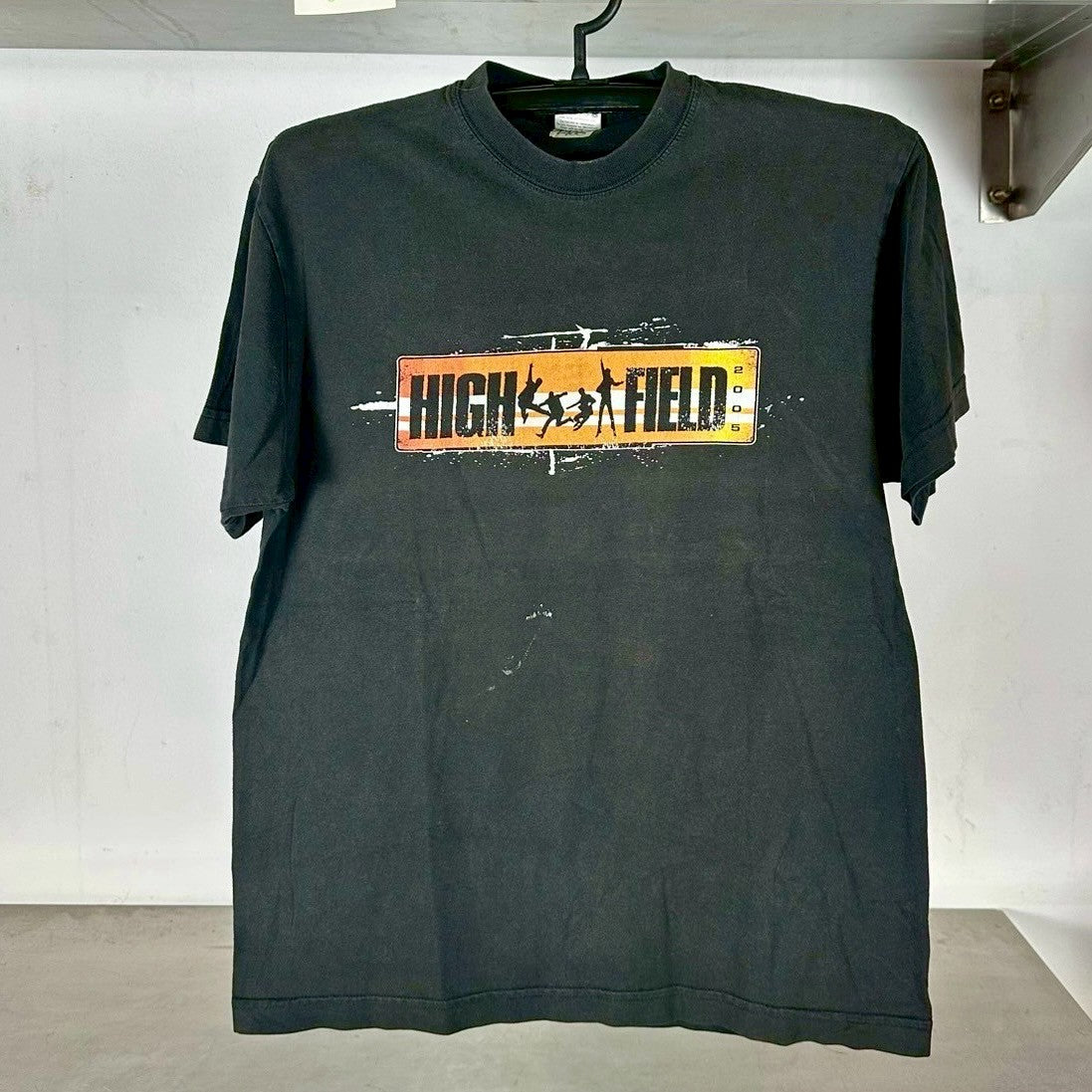 Vintage 2005 High Field Festival Foo Fighters Pixies Incubus Lineup Promo T-shirt