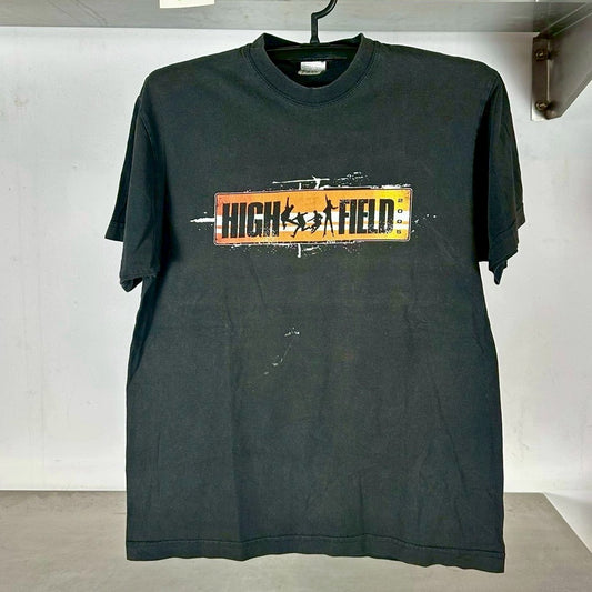 Vintage 2005 High Field Festival Foo Fighters Pixies Incubus Lineup Promo T-shirt