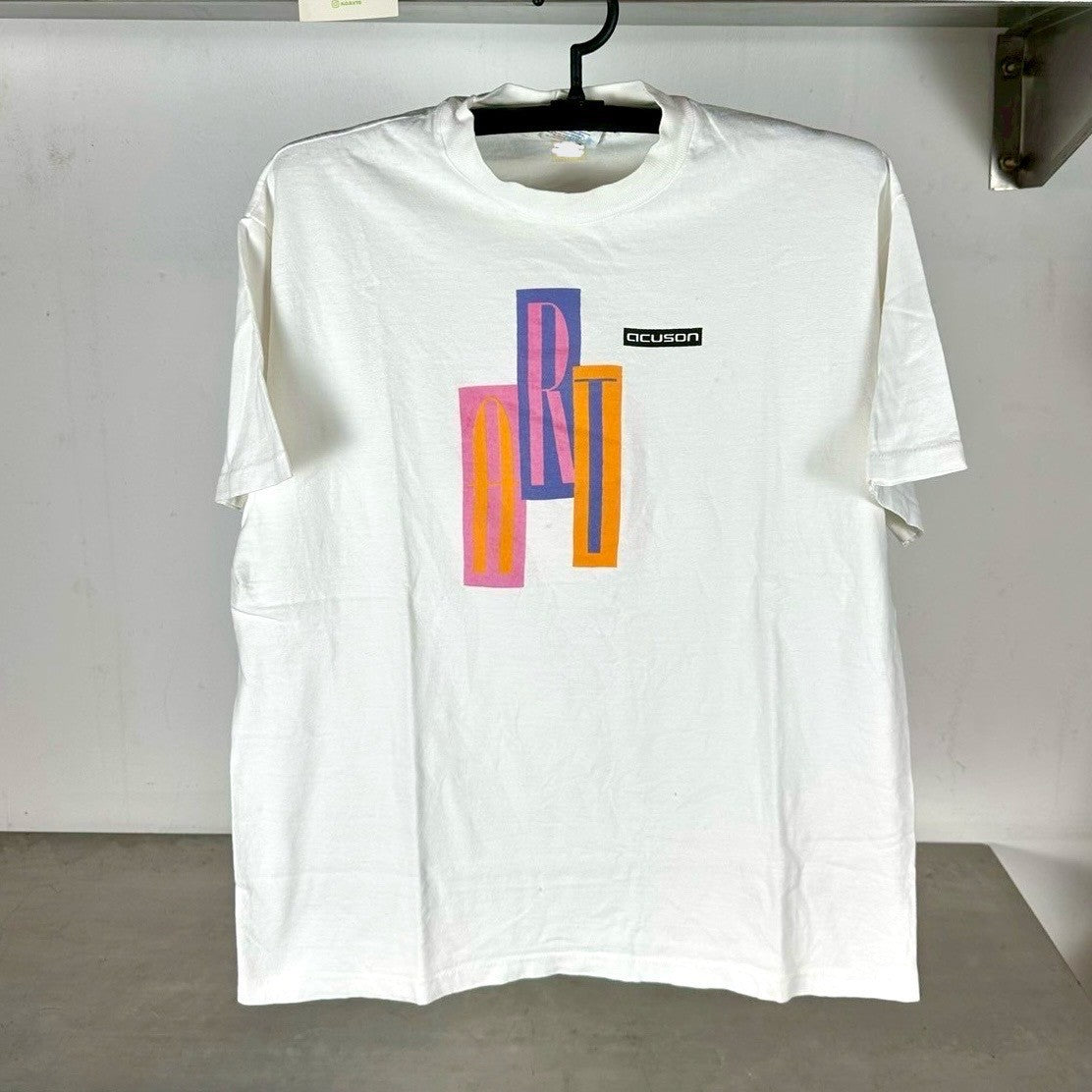 Vintage 90s Art Acuson Promo T-shirt