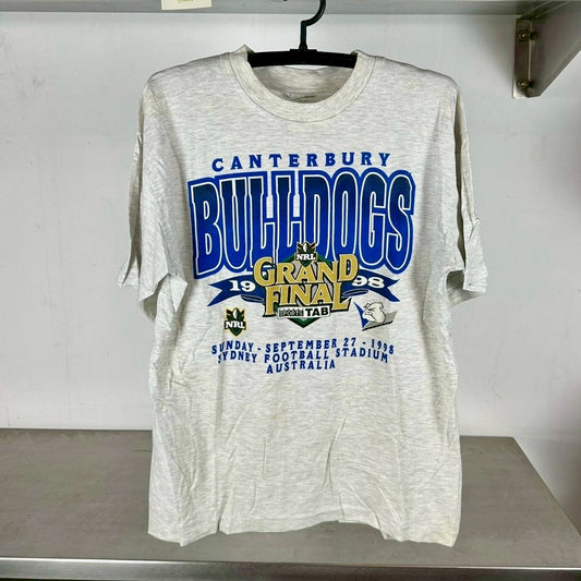 Vintage 1998 Canterbury Bulldogs NRL Grand Final Rugby T-shirt