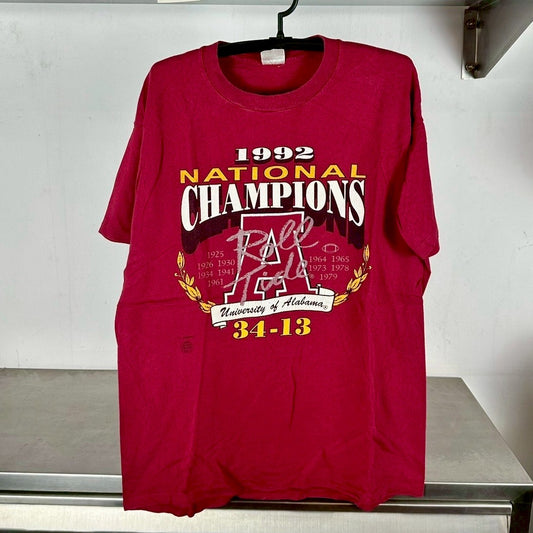 Vintage 1993 Arkansas Razorbacks NCAA National Champions T-shirt