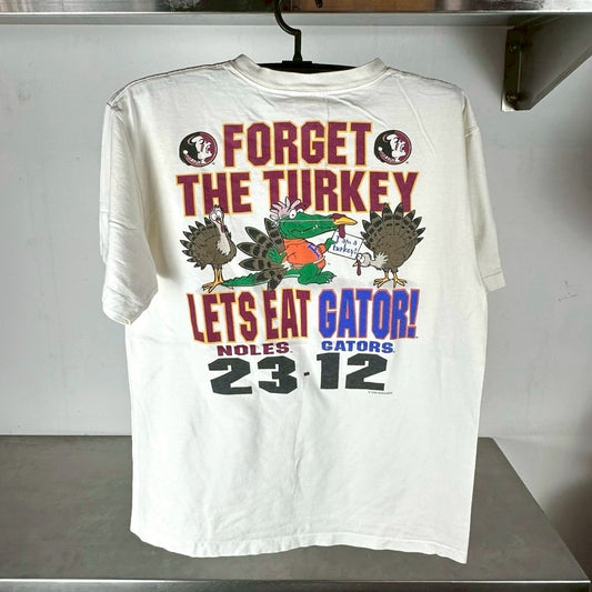 Vintage 1998 FSU Seminoles Lets Eat Gator! NCAA T-shirt
